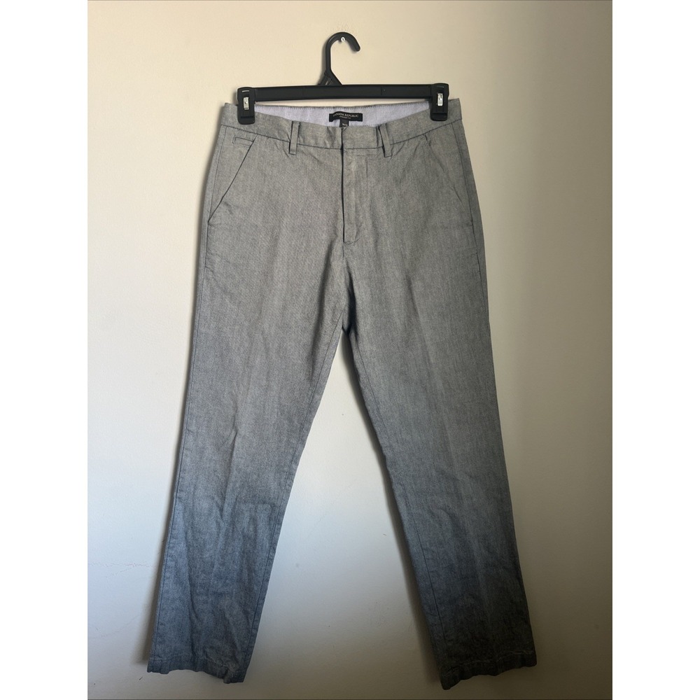 Banana Republic, Kentfield Dress Pants, Slim, 30-32 Straight Fit